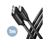 Axagon Kabel BUMM3-CM10AB SPEED Micro-B USB - USB-C 3.2 Gen 1 1 m - 1485430 - zdjęcie 3